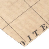 Antiek oude kaart geïnspireerd (2) tafelkleed (Gekanteld)