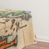 Antiek oude kaart geïnspireerd (2) tafelkleed (Voorbeeld)