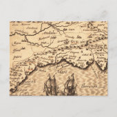 Antiek oude kaart geïnspireerd (3) (Voorkant)