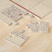 Antiek oude kaart geïnspireerd (6) legpuzzel