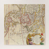 Antiek oude kaart geïnspireerd (6) legpuzzel