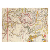 Antiek oude kaart geïnspireerd (6) tafelkleed (Voorkant (Horizontaal))