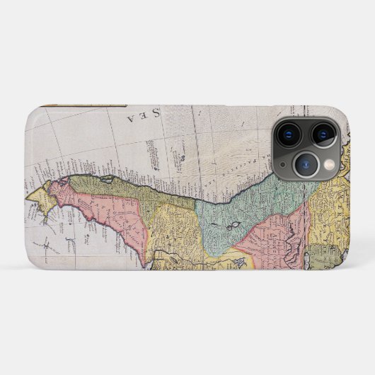 Antiek oude kaart geïnspireerd (8) Case-Mate iPhone case (Achterkant (horizontaal))