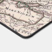 Antiek oude kaart geïnspireerd (9) bureaumat (Hoek)