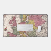 Antiek oude kaart geïnspireerd (9) bureaumat (Keyboard & Muis)