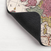 Antiek oude kaart geïnspireerd (9) muismat (Hoek)