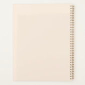 Antiek oude kaart geïnspireerd (9) planner (Achterkant)