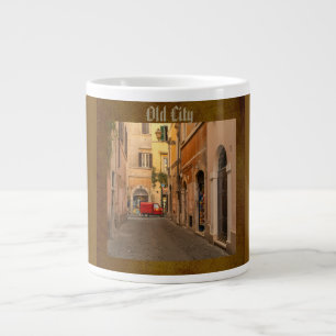 Antiek, Oude Stad, Antieke Auto, Antieke Stijl Grote Koffiekop