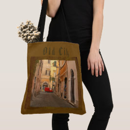 Antiek, Oude Stad, Antieke Auto, Antieke Stijl  Tote Bag