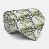 Antiek Oude Wereldkaart, 1666 door Pieter Goos Stropdas (Opgerold)