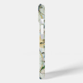 Antiek Oude Wereldkaart door Pieter Goos, 1666 Case-Mate iPhone Case (Achterkant / Links)