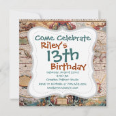  Antiek, oude Wereldkaart, ontwerp met flauwte afd Kaart (Voorkant)