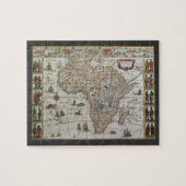 Antiek Oude Wereldkaart van Afrika, c. 1635 Legpuzzel (Horizontaal)