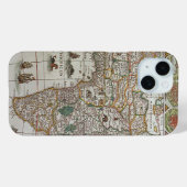 Antiek Oude Wereldkaart van Afrika door Blaeu, ca. Case-Mate iPhone Case (Achterkant (horizontaal))