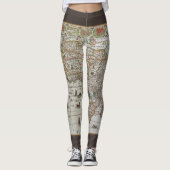 Antiek Oude Wereldkaart van Afrika door Blaeu, ca. Leggings (Voorkant)