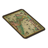 Antiek Oude Wereldkaart van Amerika door Hondius Magneet (Rechterzijde)