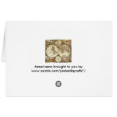 Antiek Oude Wereldkaart van Frederick de Wit, ca. (Achterkant Horizontaal)