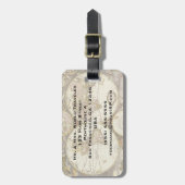 Antiek Oude Wereldkaart van Frederick de Wit, ca.  Bagagelabel (Voorkant verticaal)