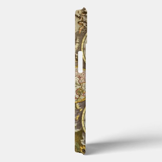 Antiek Oude Wereldkaart van Frederick de Wit, ca.  Case-Mate iPhone Case (Achterkant / Rechts)