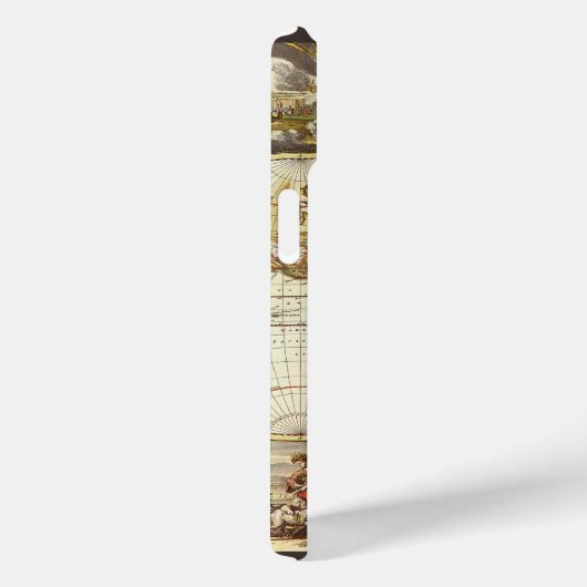 Antiek Oude Wereldkaart van Frederick de Wit, ca.  Case-Mate iPhone Case (Achterkant / Rechts)