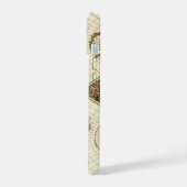 Antiek Oude Wereldkaart van Frederick de Wit, ca. iPhone 15 Case (Linkerkant)