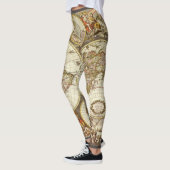 Antiek Oude Wereldkaart van Frederick de Wit, ca.  Leggings (Links)