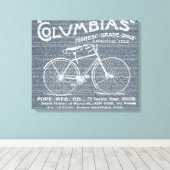 Antiek ouderwets joodscanvas canvas afdruk (Insitu (Houten vloer))