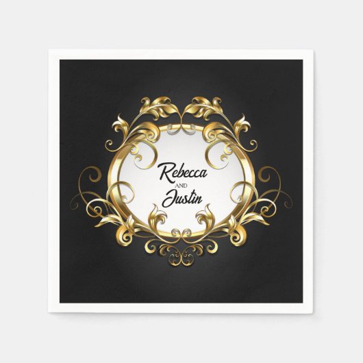 Antiek ovale banner moderne boho servetten (Voorkant)