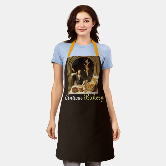ANTIEK OVEN BAKER, BAKERY BREAD SHOP ADULT SCHORT (Gedragen)