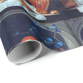 ANTIEK OVEN BAKER, BAKERY BREAD SHOP CADEAUPAPIER (Rol Hoek)