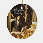 ANTIEK OVEN BAKER, BAKERY BREAD SHOP KERAMISCH ORNAMENT (Links)
