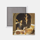 ANTIEK OVEN BAKER, BAKERY BREAD SHOP MAGNEET (Voorkant / Achterkant)