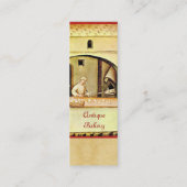 ANTIEK OVEN BAKER, BAKERY BREAD SHOP MINI VISITEKAARTJE (Achterkant)