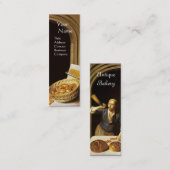 ANTIEK OVEN BAKER, BAKERY BREAD SHOP MINI VISITEKAARTJE (Voorkant / Achterkant)