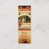 ANTIEK OVEN BAKER, BAKERY BREAD SHOP MINI VISITEKAARTJE (Achterkant)