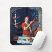 ANTIEK OVEN BAKER, BAKERY BREAD SHOP MUISMAT (Met muis)