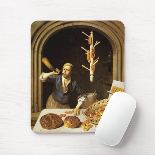 ANTIEK OVEN BAKER, BAKERY BREAD SHOP MUISMAT (Met muis)