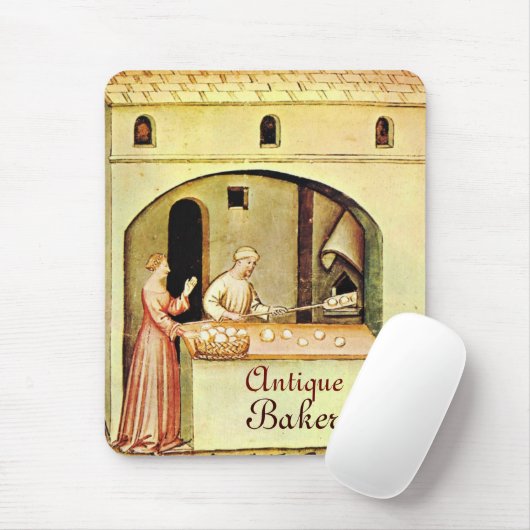 ANTIEK OVEN BAKER, BAKERY BREAD SHOP MUISMAT (Met muis)