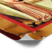 ANTIEK OVEN BAKER, BAKERY BREAD SHOP POSTER (Hoek)