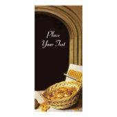 ANTIEK OVEN BAKER, BAKERY BREAD SHOP RECLAMEKAART (Achterkant)