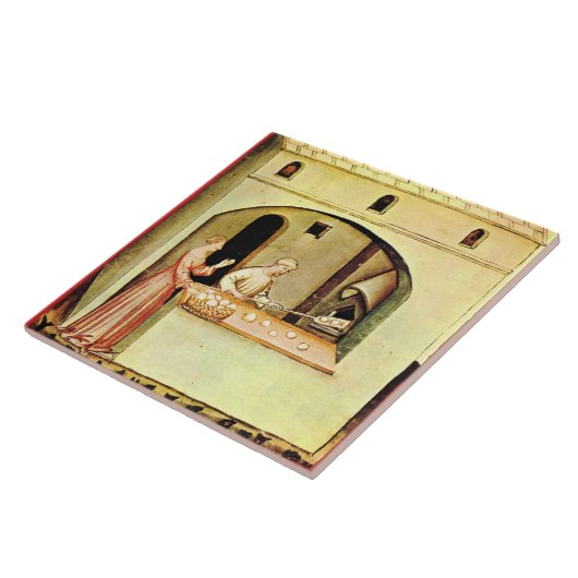 ANTIEK OVEN BAKER, BAKERY BREAD SHOP TEGELTJE (Zijkant)