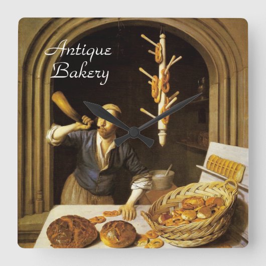ANTIEK OVEN BAKER, BAKERY BREAD SHOP VIERKANTE KLOK (Voorkant)