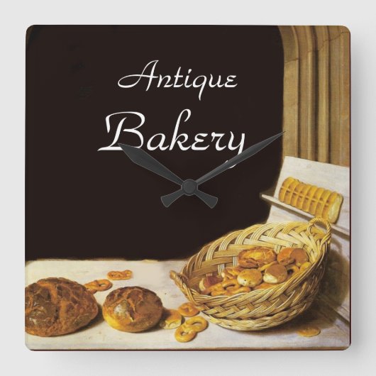 ANTIEK OVEN BAKER, BAKERY BREAD SHOP VIERKANTE KLOK (Voorkant)