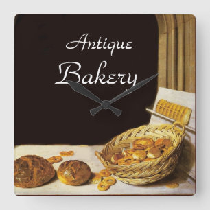 ANTIEK OVEN BAKER, BAKERY BREAD SHOP VIERKANTE KLOK