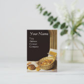 ANTIEK OVEN BAKER, BAKERY BREAD SHOP VISITEKAARTJE (Staand voorkant)