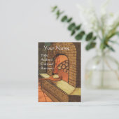 ANTIEK OVEN BAKER, BAKERY BREAD SHOP VISITEKAARTJE (Staand voorkant)