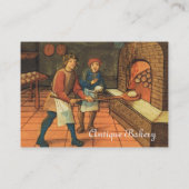 ANTIEK OVEN BAKER, BAKERY BREAD SHOP VISITEKAARTJE (Achterkant)
