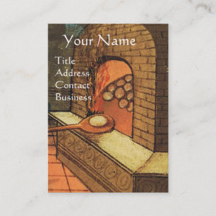 ANTIEK OVEN BAKER, BAKERY BREAD SHOP VISITEKAARTJE