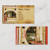 ANTIEK OVEN BAKER, BAKERY BREAD SHOP VISITEKAARTJE (Voorkant / Achterkant)