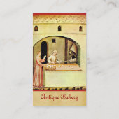 ANTIEK OVEN BAKER, BAKERY BREAD SHOP VISITEKAARTJE (Achterkant)